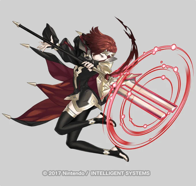 ファイアーエムブレムヒーローズ【第6部】エンブラの眷属 エルム
デザイン&イラストになります
パッと見の性別不明感、上手く出てたら良いな～ 