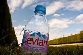 Evian spelt backwards is naive! We are all naive if we assume water in #plastic bottles is good for us or the environmental?