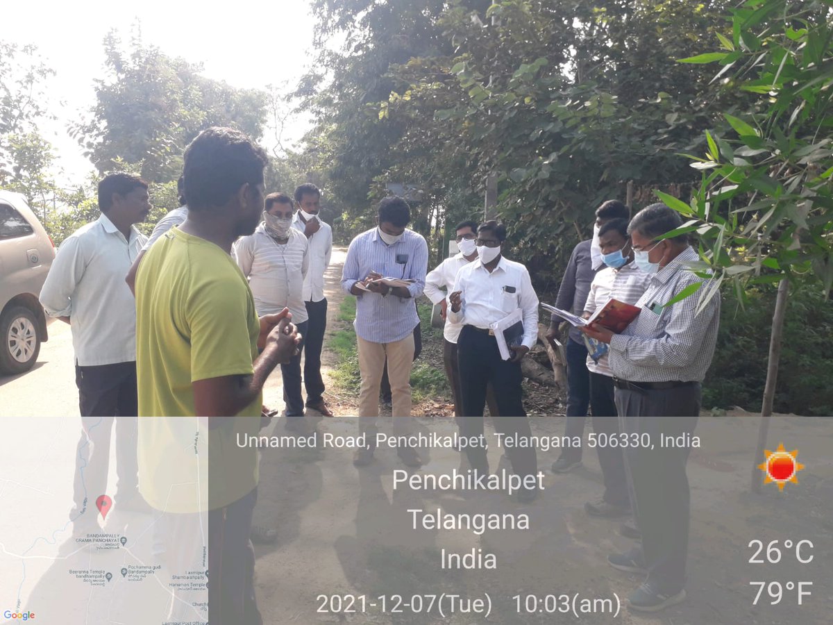 mb_telangana's tweet photo. #MissionBhagiratha teams inspecting 
1. Sri K.Suresh SE #Nalgonda @  #Nalgonda (D)
2. Sri Ch.Amarender SE #Karimnagar @  #Julapally (M) 
3. Sri K.Ramulu SE #Warangal(R) @  #Duggondi (M)  
4. Sri L.Ramchand SE #Warangal (U) @ #Bhupalapally (M)
@SmitaSabharwal @DayakarRao2019 https://t.co/Da7q8UD9uc