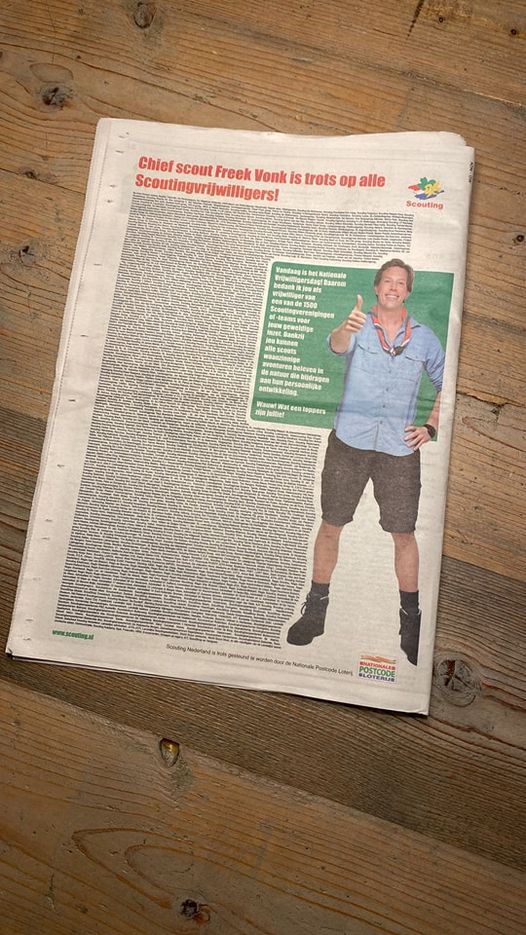 Ook Scouting Panoord is super trots op zijn vrijwilligers. Enorm bedankt voor jullie inzet het afgelopen jaar voor onze jeugdleden!

#scoutingnl #nationalevrijwilligersdag #scoutingpanoord