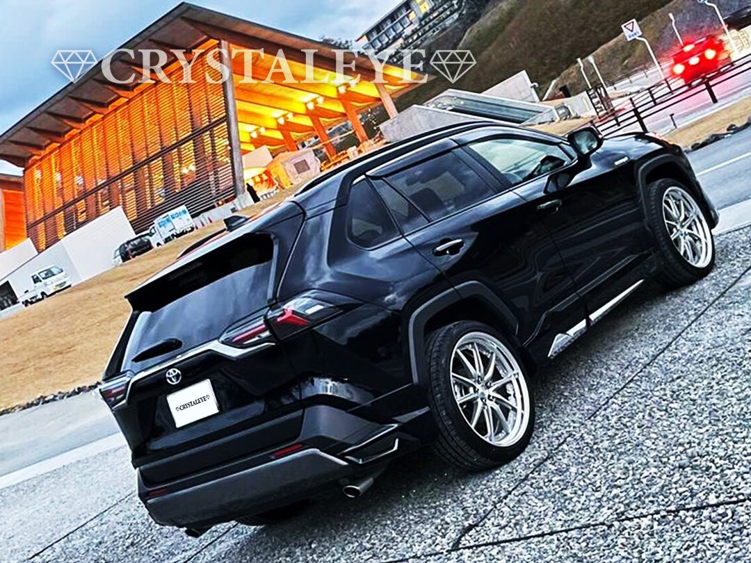 RAV4 クリスタルアイ テールランプ ブラック