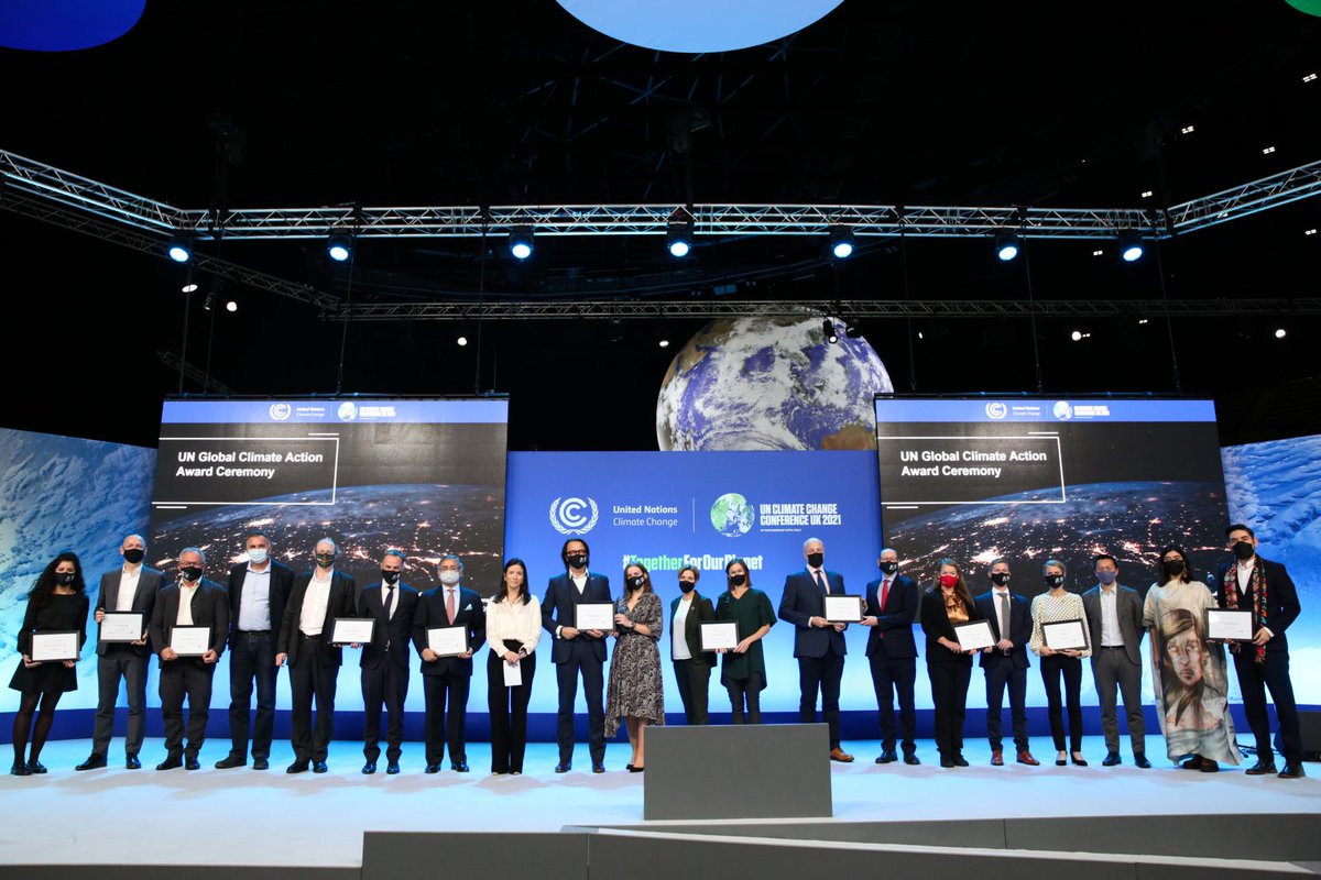 In case you missed it — here's what we learned at the @UN Global Climate Action Awards Ceremony at #COP26... 👇🏼 unfccc.int/blog/it-s-not-…