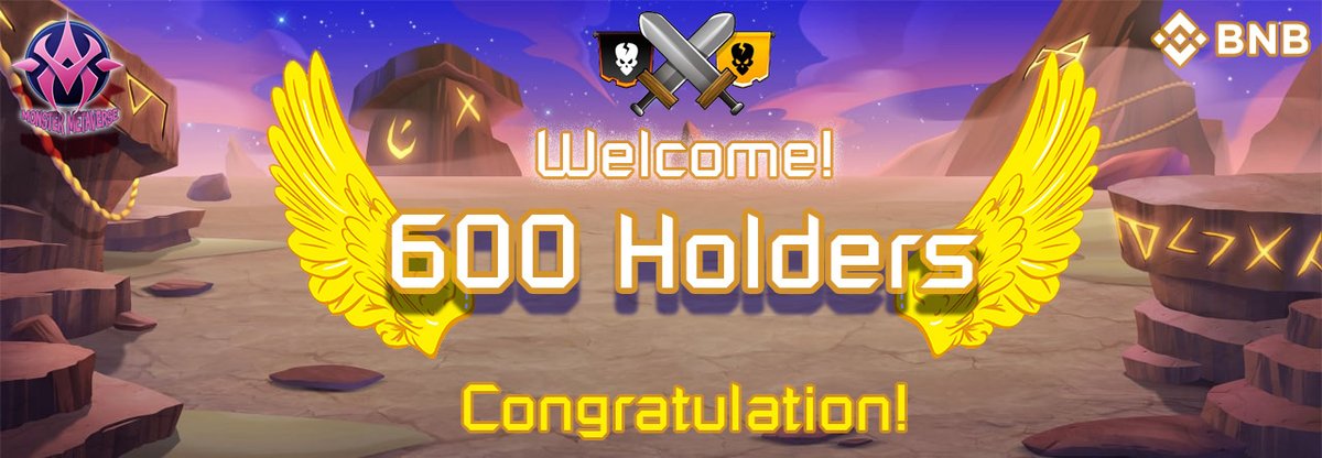 MonsterMetavers's tweet photo. Welcome 600 holder 😍😍😍

Presale end in 28 day 12 hour 
Total presale: 96,000,000 MOM
Website: https://t.co/19V615utmb

#monstermetaverse #GameNFT https://t.co/sGOWXmr69X