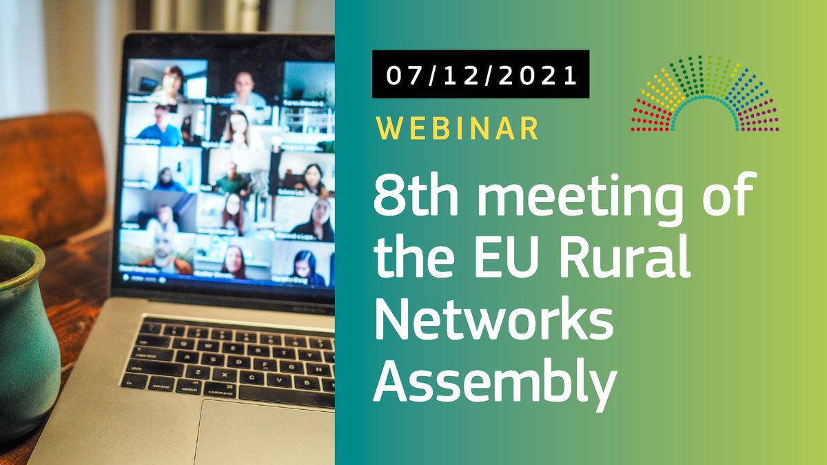 ENRD_CP's tweet photo. The 8th meeting of the European Rural Networks’ Assembly takes place today🗣️ #RNAssembly

What's on the agenda?
🟢#NewCAP
🟡Long Term Vision for Rural Areas #RuralVisionEU
🟠EU #RuralNetworking &amp; more

Stay posted and find out more➡️ https://t.co/2m5V2nCVt8 @EUAgri https://t.co/gsvaCGoK1r