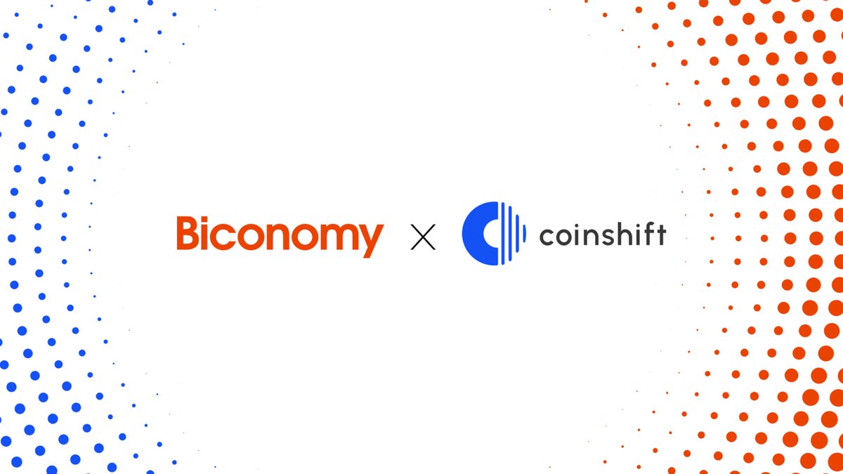 biconomy's tweet photo. 🤝Thrilled to partner with @0xCoinshift to make crypto treasury management gasless &amp; seamless!

#EnterTheBicosystem Who is next? 👀 https://t.co/WCkeYxp6Yu
