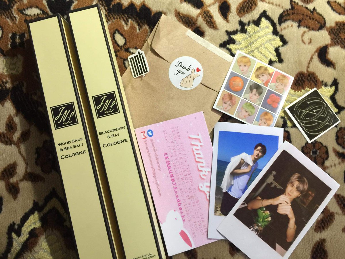kart4enha's tweet photo. . . . 💌 #kymails 

        hi @kmerchbunny, jo malone perfumes finally came home! thank you so much for the smooth transaction and for packing it safely! 💗

#KMBUNNYFeedbacks https://t.co/GMhSv48cLg