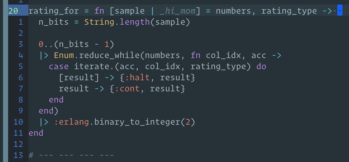 denvaaar's tweet photo. _hi_mom #AdventOfCode2021 #MyElixirStatus https://t.co/0PkEtdcvsu
