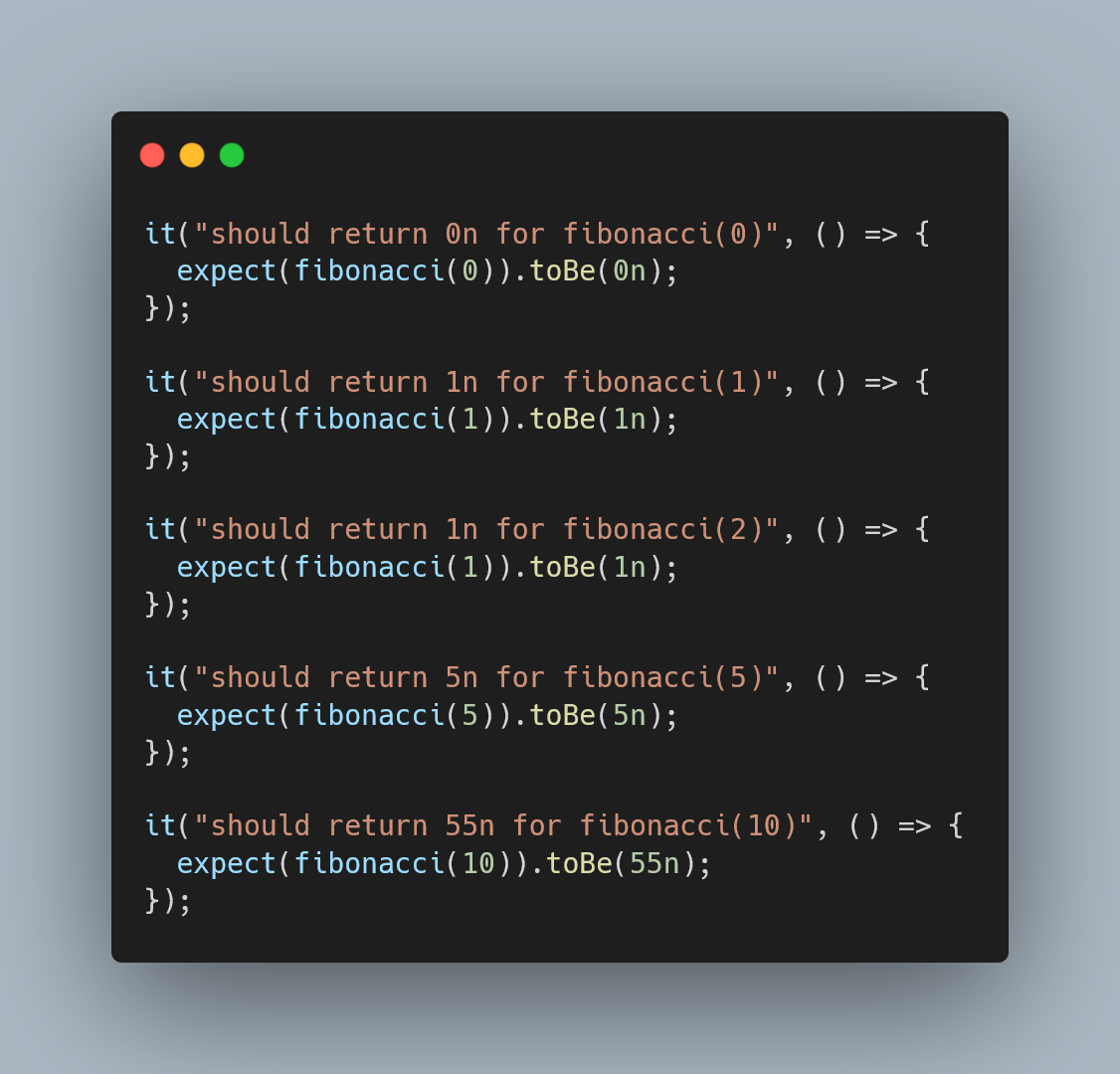 ndubien's tweet photo. #AdventOfPBT Day 7 π
π
Stop think of edge cases in #JavaScript tests, try #PropertyBased with #FastCheck. Try it with this advent!
Today: fibonacci
Code now? https://t.co/535DCEnHSw
More details: https://t.co/5IUaLnub38
Previous days: https://t.co/mIs94oWTNG
Answers tonight β¬οΈ https://t.co/TPzzFzX8AS