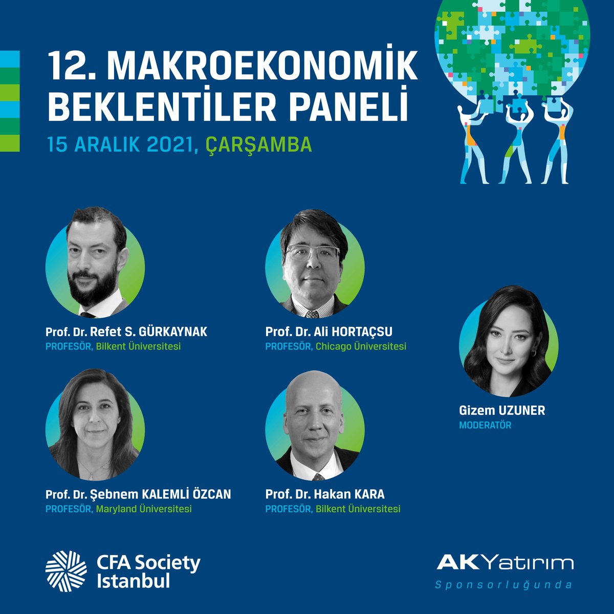 Our signature event Macroeconomic Expectations Panel will be held for the 12th time on 15 December! The event will be in hybrid format and in-person attendance is only open to our members.