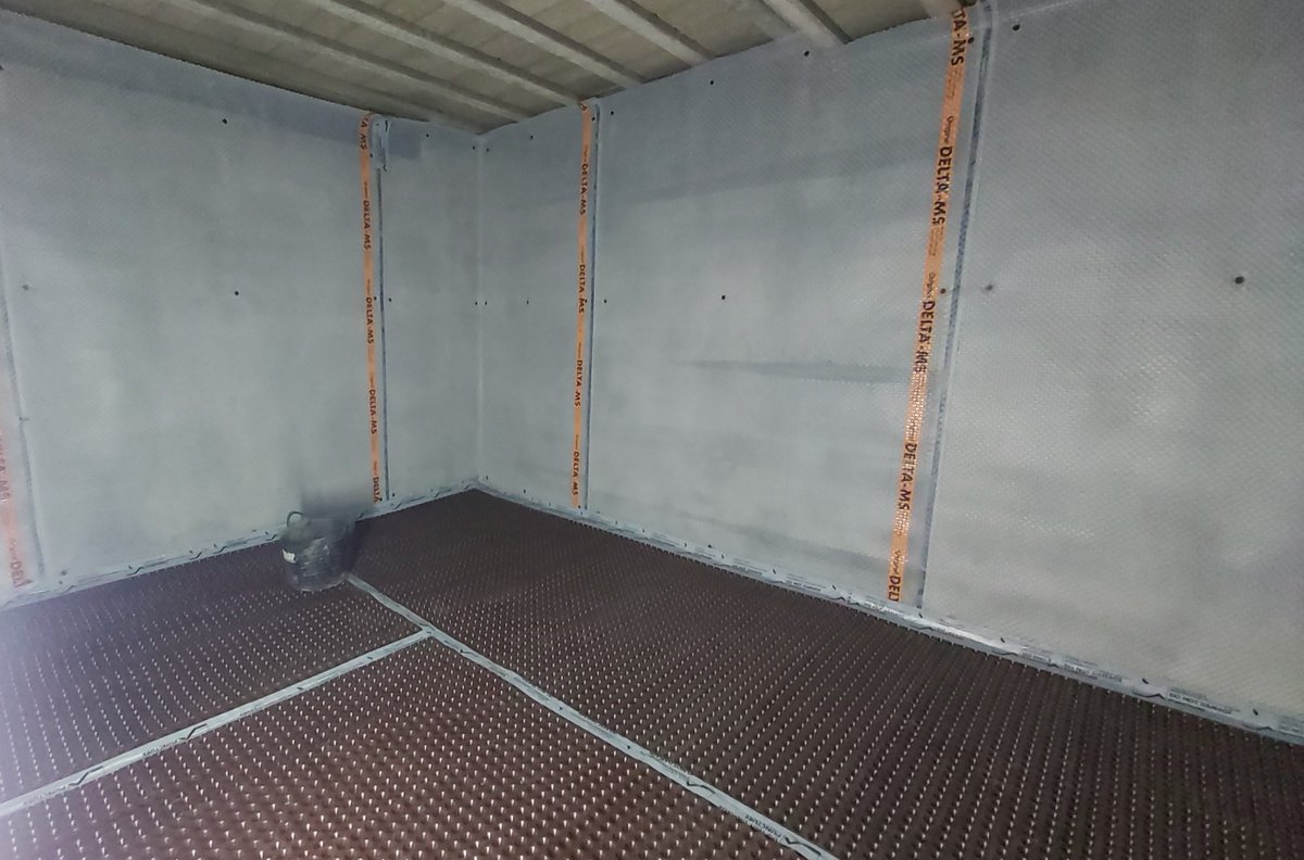 Another <a href="/DeltaMembranes/">DELTA MEMBRANES - Structural Waterproofing</a> #waterproofing job in #London #MS500 #MS20
Please contact us for all your #damp and #waterproofing enquiries
#experts since 1972