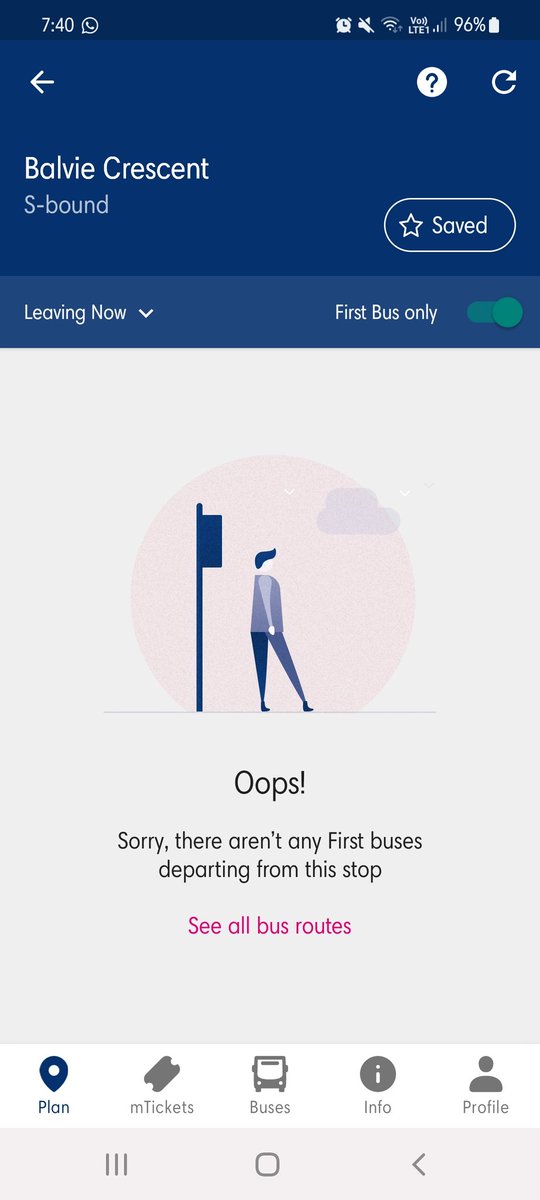 lisamerson's tweet photo. @FirstinGlasgow Whats going on with 60a this morning? https://t.co/cs4ochAXfo