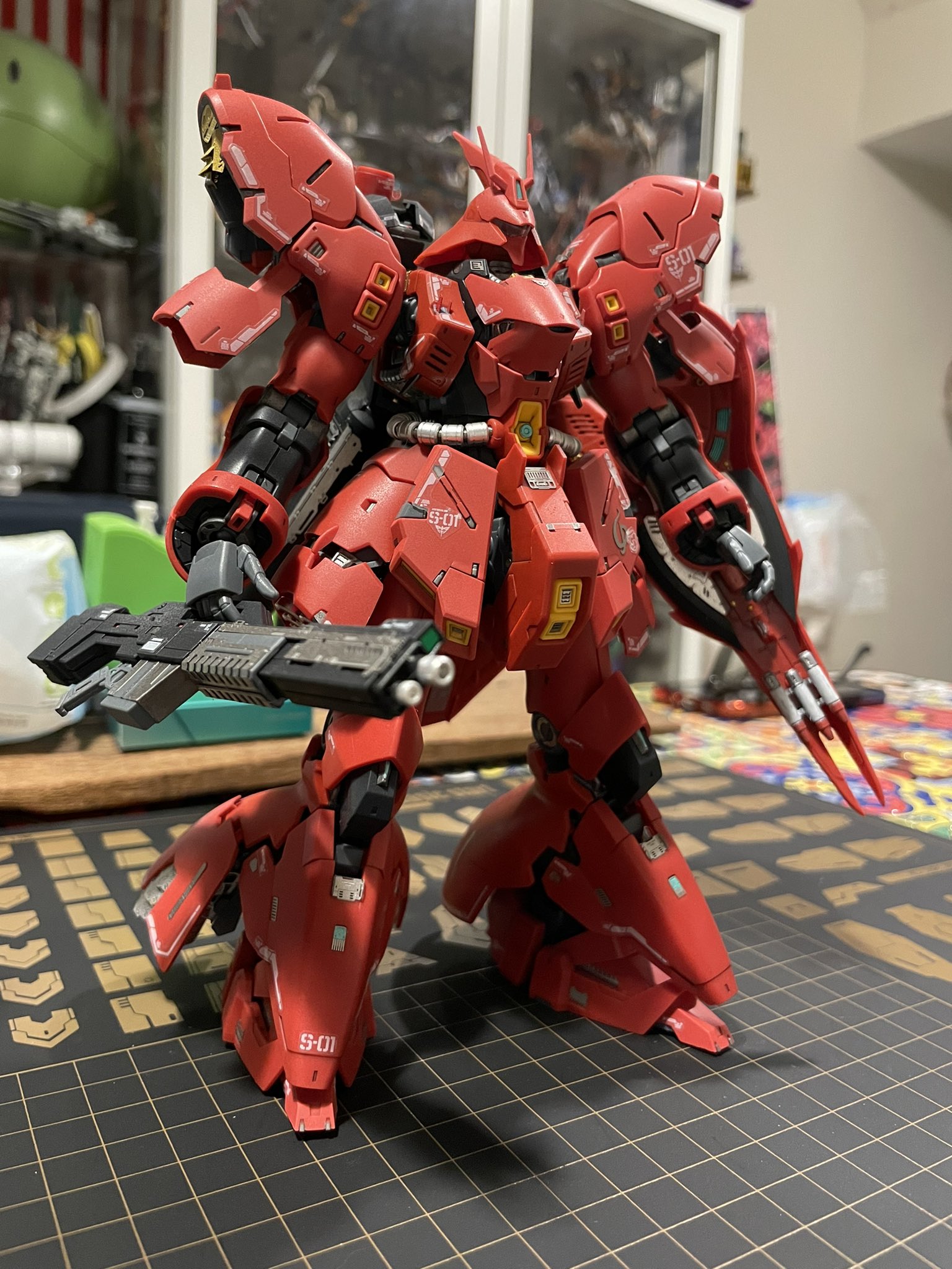 Toby Rg Msn 04 Sazabi Gunpla T Co Haf8hbi6to Twitter