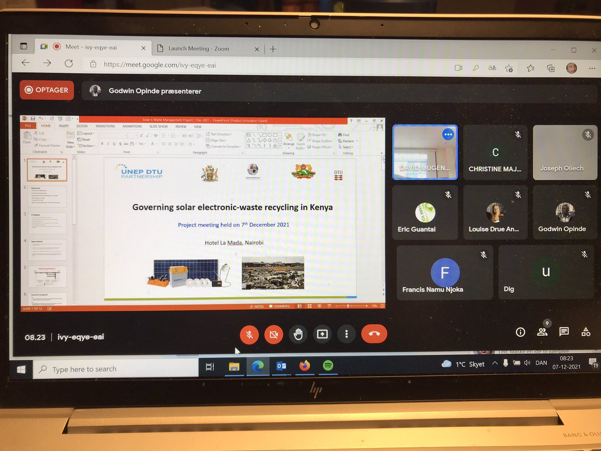 Very happy to participate in our stakeholder workshop in #Kenya on e-waste from off-grid #solar systems @DFC_Fellowship <a href="/PKKamaup/">Paul Kamau</a> <a href="/uonbi/">University of Nairobi</a> <a href="/KEPSA_KENYA/">KEPSA KENYA</a> <a href="/KenyattaUni/">Kenyatta University #ExperienceKU</a> <a href="/bps_lakshmi/">Lakshmi B</a> <a href="/Environment_Ke/">Ministry of Environment, Climate Change & Forestry</a> <a href="/NemaKenya/">NEMA Kenya</a> <a href="/TheWEEECentre/">The WEEE Centre</a> see also: unepdtu.org/project/govern…