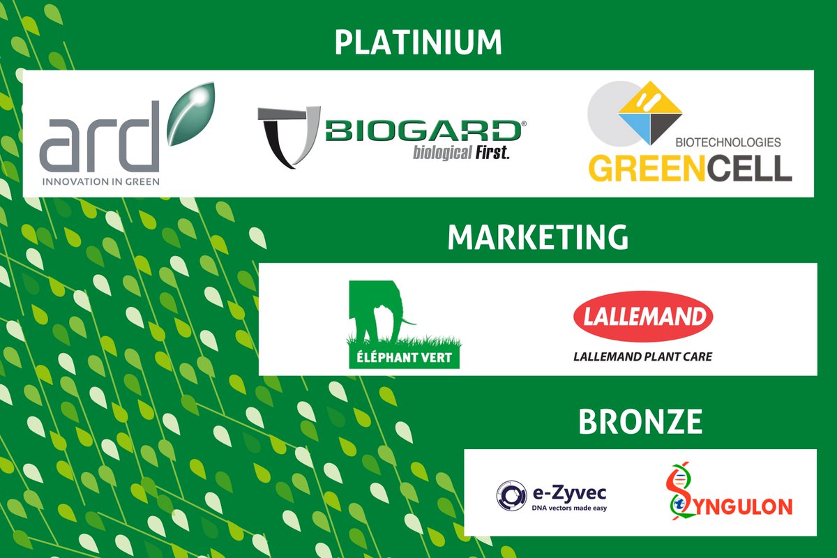 PBioprotech's tweet photo. They shift the lines! Meet our sponsors to discover their innovative solutions at #PBPT22 
🧩https://t.co/QiUi7lIBfG
@ELEPHANTVERT @EZyvec @Lallemand_PCare  @IARcluster @universitereims #plantprotection #plantgrowth #sustainability #innovations #research #fromlabtofield https://t.co/YUiFzkPZLc