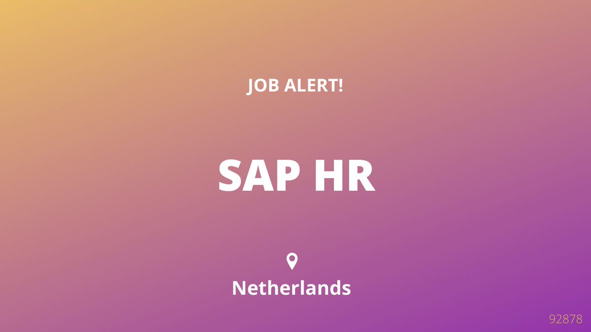 NewforceLimited's tweet image. We have an urgent requirement for Lead #SAP_HR
Job Location: #Netherlands
Candidate location: Netherlands
Click the link to apply-

newforceltd.com/in/jobs?sltd=9…

Please install our App 
- For Android: bit.ly/2UVf58K
- For iPhone: apple.co/3ptJbNN