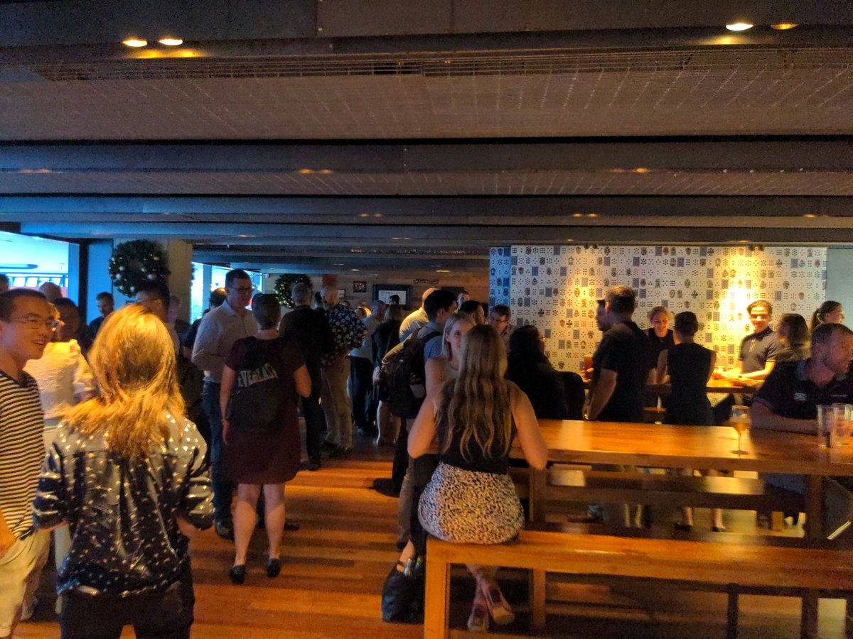 georabble's tweet image. GeoRabble Brisbane is off to a very merry start at the Charming Squire, with our first speakers about to present shortly🎄🛷🎅 #rabbletime #georabblebne #spatial  #geospatial #networking #merryspatial