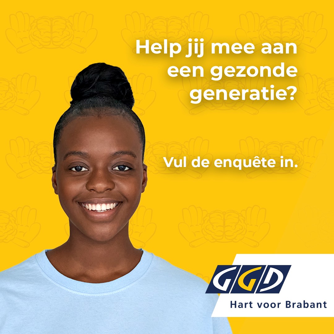 Samen gaan we voor een gezonde generatie.
Vul de enquête in en help mee een goed beeld te geven van de mentale gezondheid van Brabantse jongeren. Help jij ook mee? Vul de enquête in via generatiegezond.nl <a href="/tilburgU/">Tilburg University</a>  #generatiegezond #ggdhvb #mentalegezondheid #postcorona