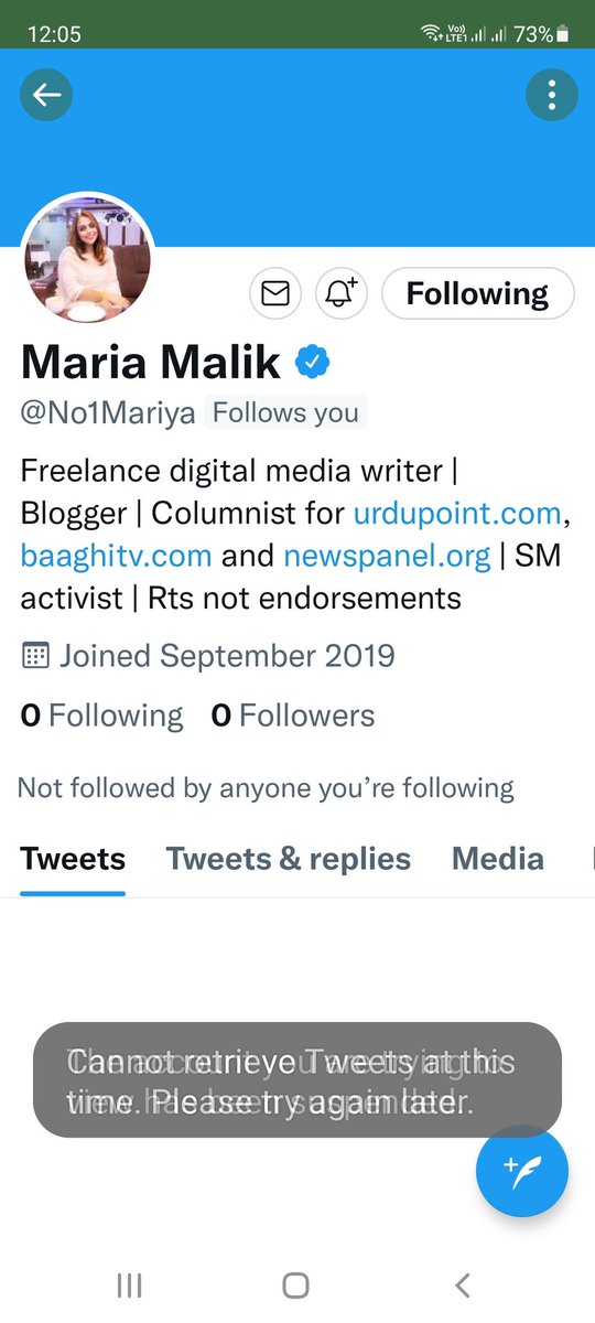 Dear @GeorgeSalama and @TwitterSupport please kindly look into the random suspension of an verified activist account @No1Mariya
It was suspended without any violation notification. Please kindly review and reverse the suspension.
#RestoreNo1Mariya