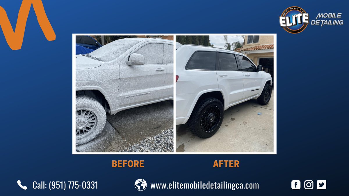 EliteMobileca's tweet photo. #VehicleMobileWaSh In Murrieta

➽Professionals at Elite Mobile Detailing, use the most effective and Eco-friendly cleaning materials in the industry to remove dirt safely while protecting the finish and enhancing the shine.

📞:- (951) 775-0331
🌐:- https://t.co/qzMD4ufVks https://t.co/dtuVgRjGAK