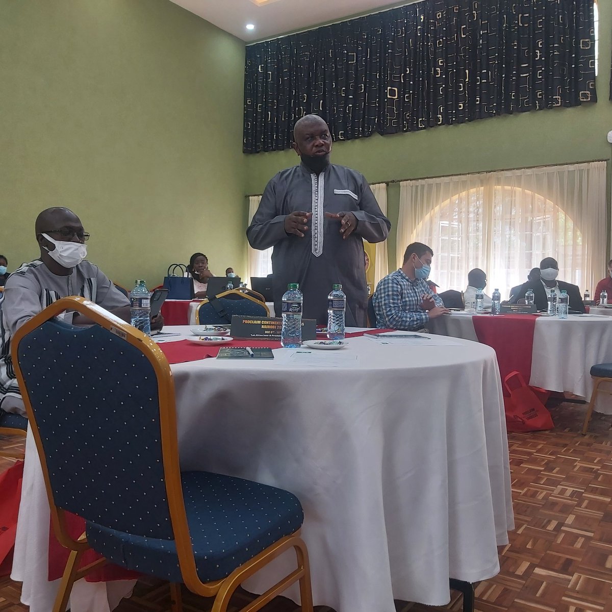 ProclaimAfrica's tweet photo. Reporting for the central Africa region discussion on evangelism in tye area
#proclaimcongress #ProclaimCongress #ProclaimCongressNairobi #africawillbesaved https://t.co/8DueGw6OQd