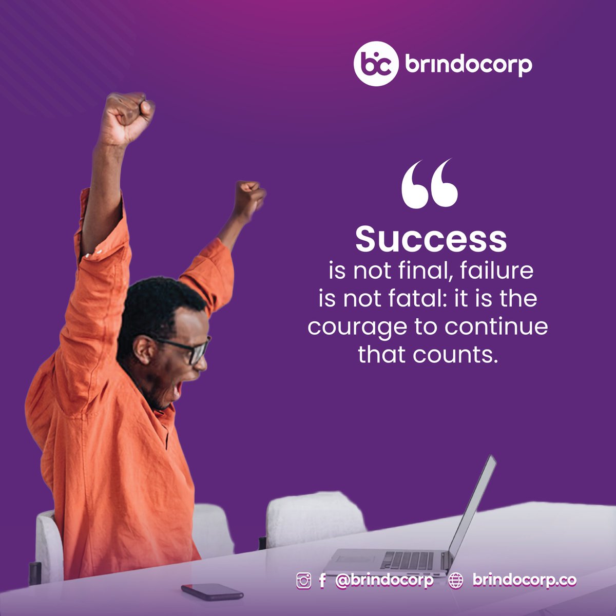 brindocorp's tweet photo. When you want to make a change in life, always remember this quote. 

Nothing is impossible if you’re determined to achieve it.

#success #motivation #inspiration #love #life #motivationalquotes #mindset #quotes #goals https://t.co/F2RfBUOilG