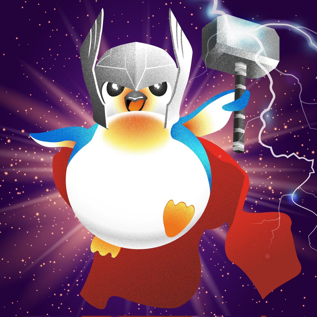 We have a new profile picture, you recognize? 🐧🔨

#NFTs #NFT #NFTCommunity #nftcollector