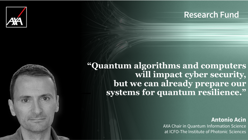 AXAResearchFund's tweet photo. Is #quantum an additional #cyberthreat?

💻 Read perspectives from @AXA  chair, Prof. Antonio Acìn @ICFOnians on how quantum can ensure #dataprivacy and #cybersecurity, in our latest @AXAResearchFund publication #BuildingCyberResilience https://t.co/FMGggJxx1k