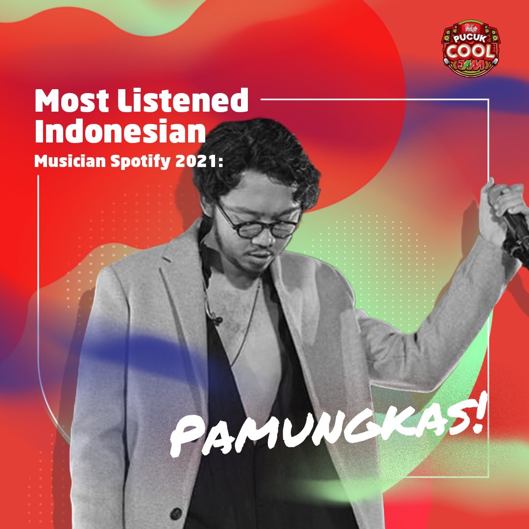 pucukcooljam's tweet photo. Melalui Spotify Wrapped yang rilis kemarin, lagu To The Bone milik pamungkas berhasil memecahkan rekor nomor 1 dalam top 50 Indonesia 🎉

#PeopleCreativeJourney #PucukCoolJam #Pamungkas #SpotifyWrapped2021 https://t.co/EwsODHie5J