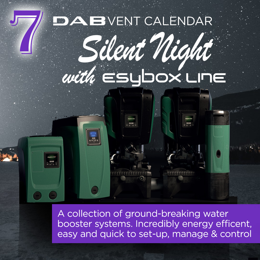 DABPumpsUK's tweet photo. Day 7 of DABvent calendar
Fun fact of the day, Esybox = Electronic System fully
integrated in a box!
Read about the full Esybox journey here -
https://t.co/NPDE0QRcCM #merrychristmas🎄#waterpumps #dabpumps https://t.co/PH8Dv9mXGd