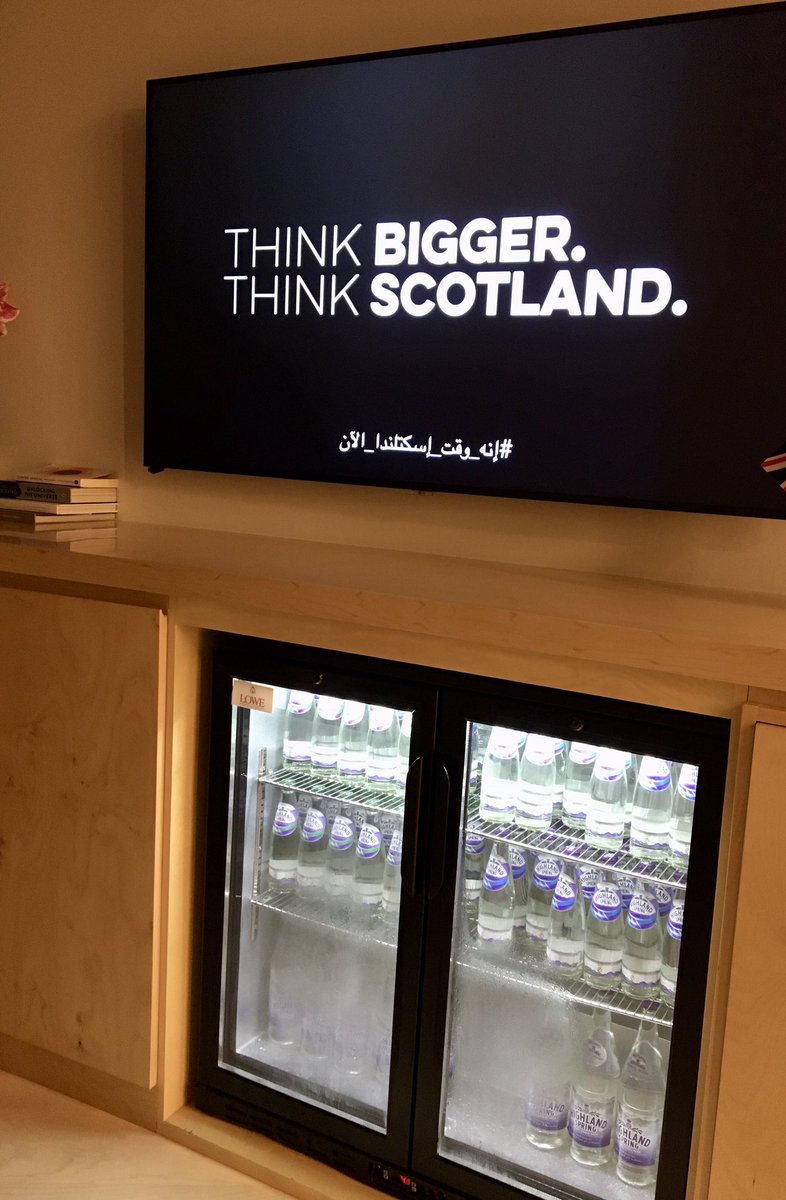 Ali_S_T_Ali's tweet photo. Great to see @Highland_Spring water at the @UKPavilion2020 at @expo2020dubai. Such a fantastic water brand from #Scotland with strong ties with the #UAE and the wider #MiddleEast region.

#ScotlandIsNow 

@ScotDevInt, @scotfooddrink, @scotent, @ScotExpo2020, @ukinuae https://t.co/InZ6122BRA