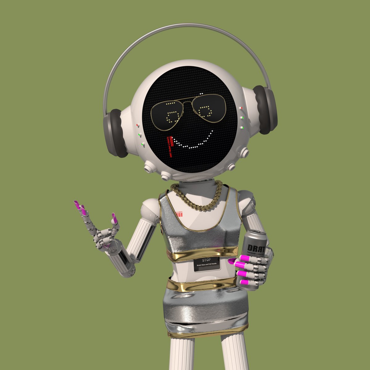 TSBaller_17's tweet photo. So my DRRT bots decided to have a photoshoot for their portrait photos! They seemed to enjoy it! @weareDRRT #drrtpfp #weareDRRT #NFT #MusicNFT https://t.co/m4YOJkgzUT