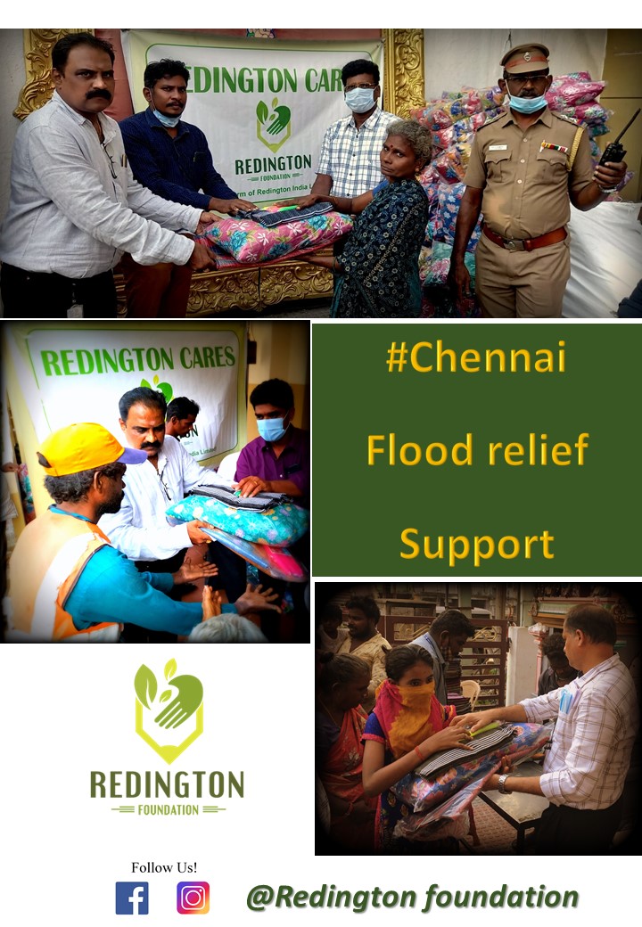 On 2Dec 2021, The Healthcare Project Team once again spearheaded the drive to provide necessities to the people devastated by the floods in Chennai. Essential materials were delivered directly in the hands of the people who needed it the most in relief camps at Zone-8th divisions