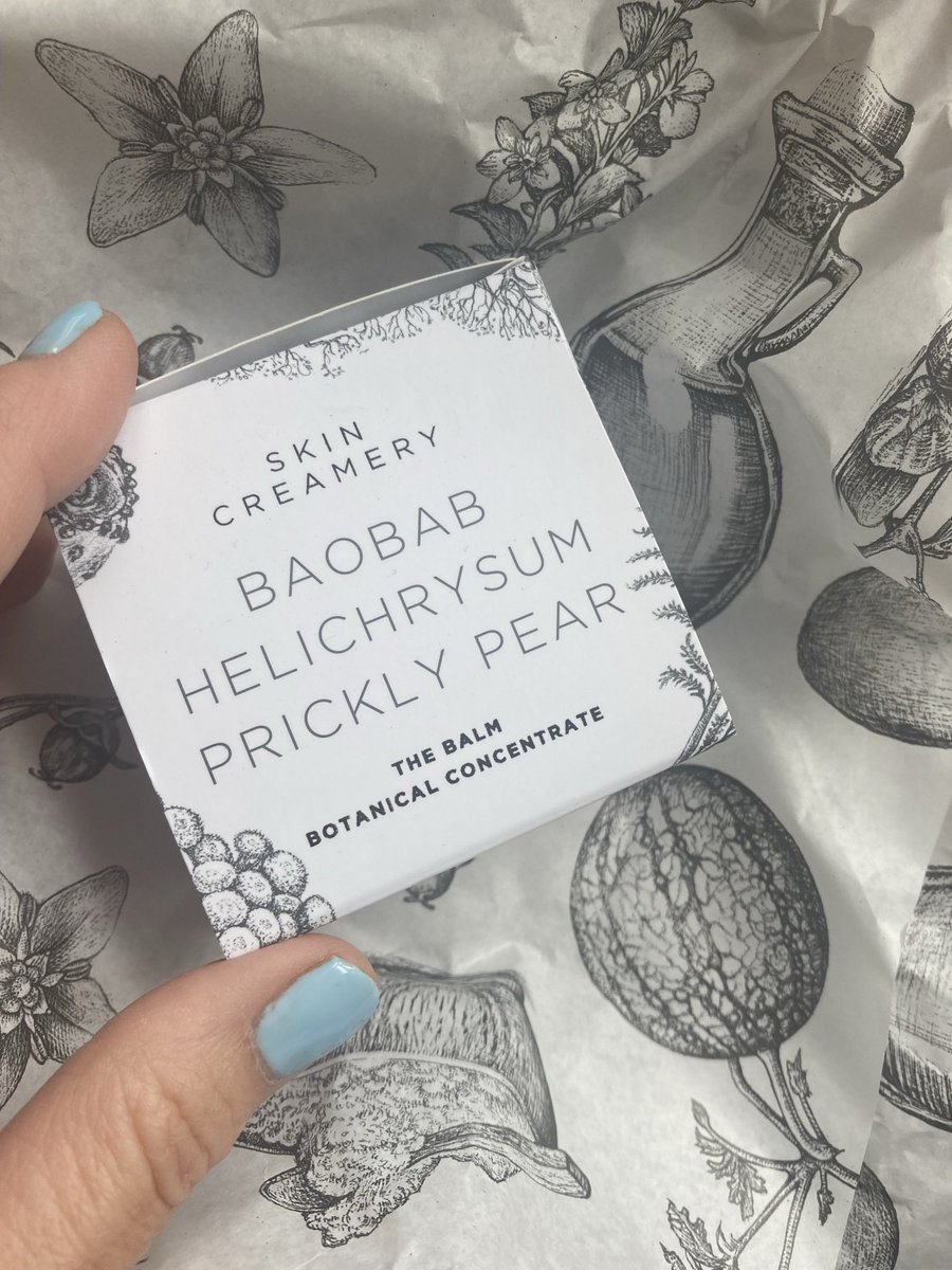 cathi_trevor's tweet photo. No colourants, just  blue spiralina! #vegan, 100% #fragrancefree #organic 💙 @skincreamery #thebalm https://t.co/IPboG1WaRE