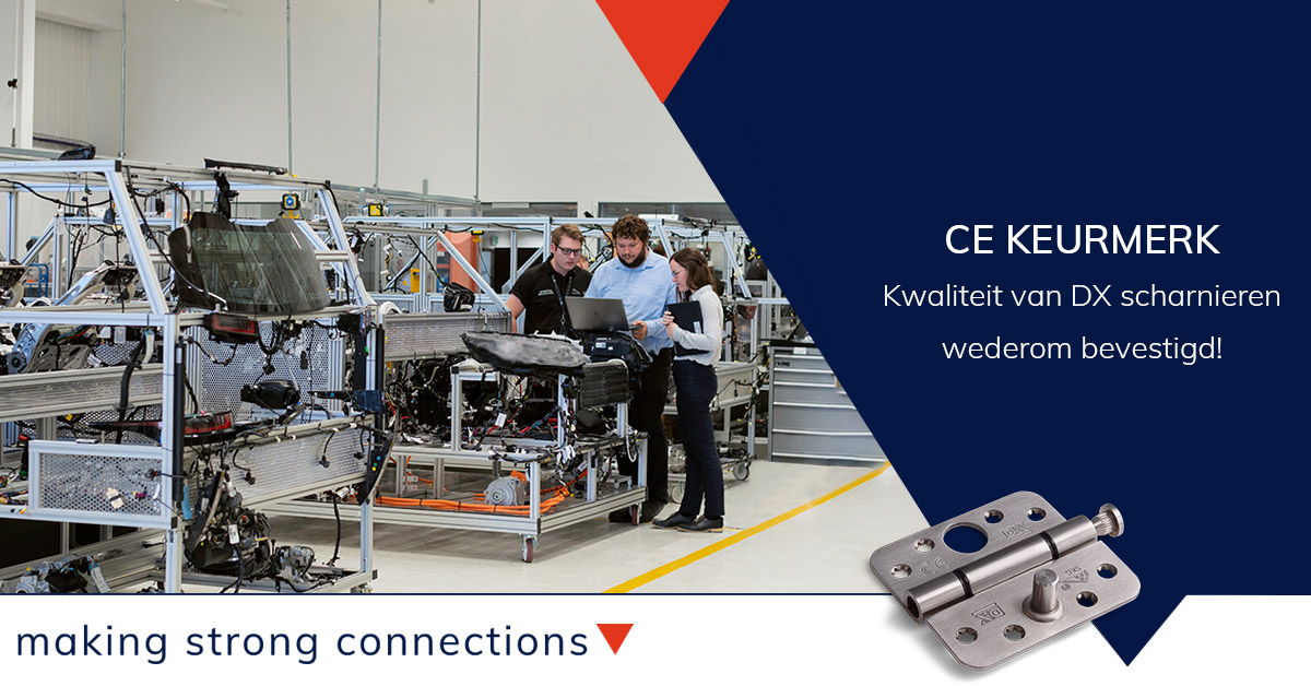 Onze purchaser &amp; product manager Jan heeft op 25 november 2021 wederom aan <a href="/skgikob/">SKG-IKOB</a> laten zien dat de #DX #scharnieren voldoen aan alle kwaliteitseisen en standaarden vereist voor de #CE-markering. 

Lees meer: bit.ly/3pRdRuH

#makingstrongconnections #smartchoice