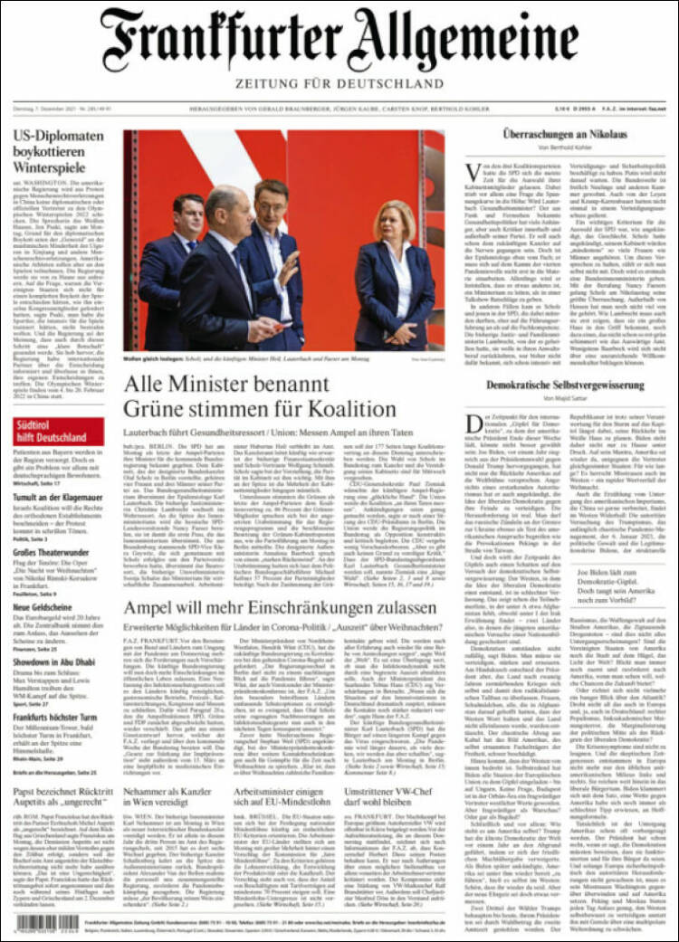 Pompeunomics's tweet photo. EUROPA🇪🇺
📌El #sindicat desafia a #Draghi
📌Presidencial: els dos fronts de #ValériePécresse
📌Tots els ministres Verds voten per la #coalició https://t.co/H8P4Dakn31