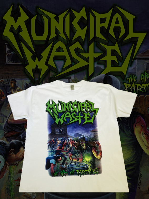 クロスオーバー/スラッシュ バンド Municipal WasteのホワイトカラーTシャツが入荷しました。

「普段のバンTが黒ばかり！」という方にオススメです。たまにはイメチェンしてお出かけしませんか？きっといつもと違う新鮮な気分で外出が楽しめますよ♪

今すぐチェック
 ==> bit.ly/3EIKMHG