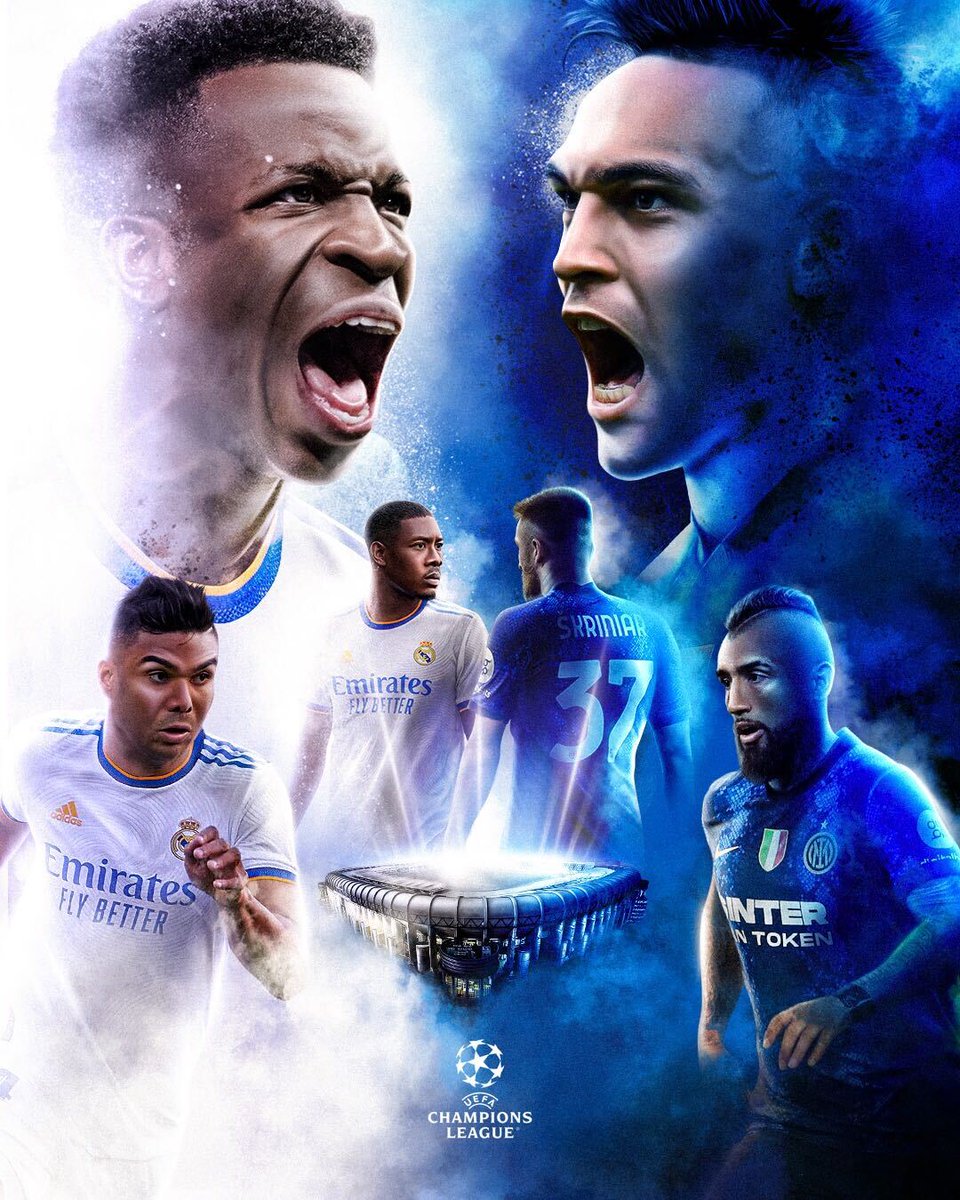 realmadrid's tweet photo. 🤩¡𝐃𝐈́𝐀 𝐃𝐄 𝐏𝐀𝐑𝐓𝐈𝐃𝐎!
👉 @RealMadrid vs @Inter
⏰ 21:00 CET
#UCL https://t.co/rBjICMkzrj