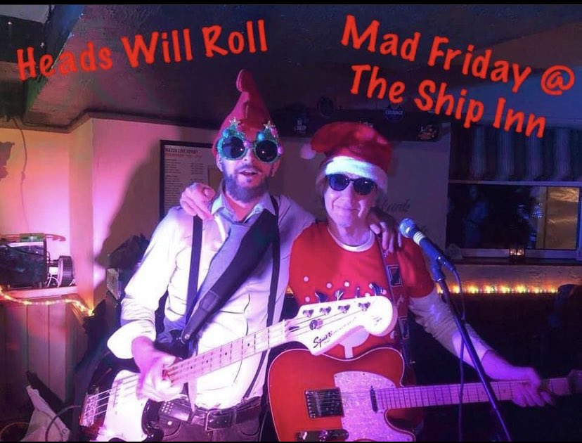 headswillroll16's tweet photo. Friday 17th, Ship Inn, Retford! Last gig of 2021! https://t.co/d1ajYYUB2j