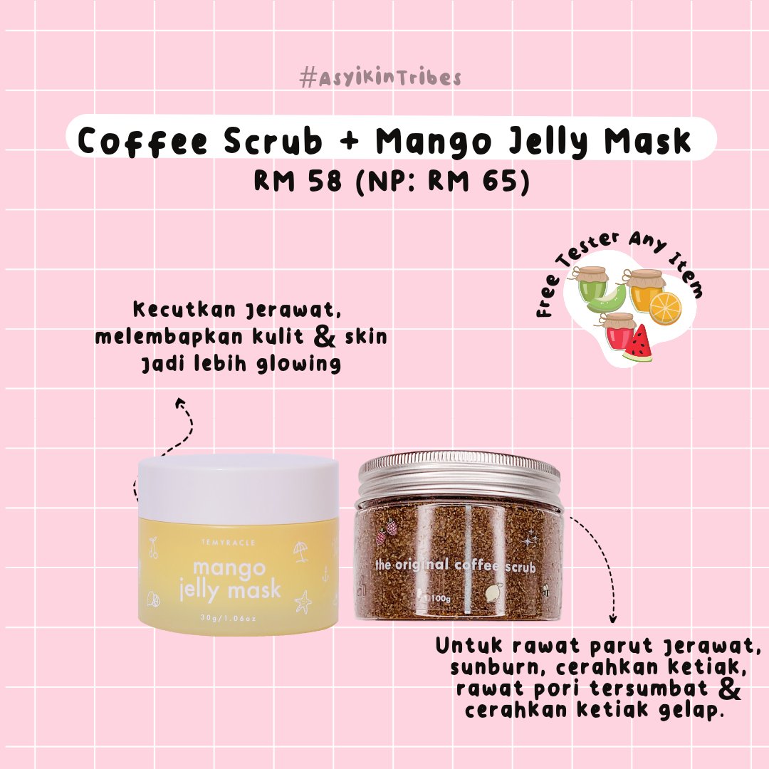 Dah alang² tengah YES &amp; CLEARANCE SALE Temyracle ni? Jangan grab 1, grab lah 2 sekalii lagi jimatt banyakkk 😍😍

YES sampai 31/12 sahaja. Clearance sampai stok habis. Habis is habis 🥺🙈

☁️COD area Melaka
beacons.page/shopwithikin