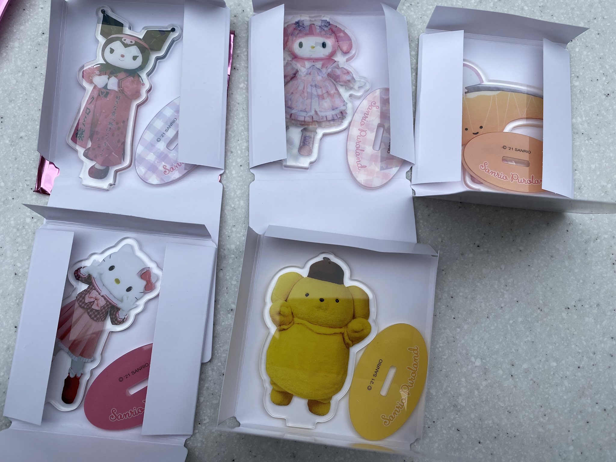 サンリオ ピューロランド ライブキャラクターズ アクリルスタンド