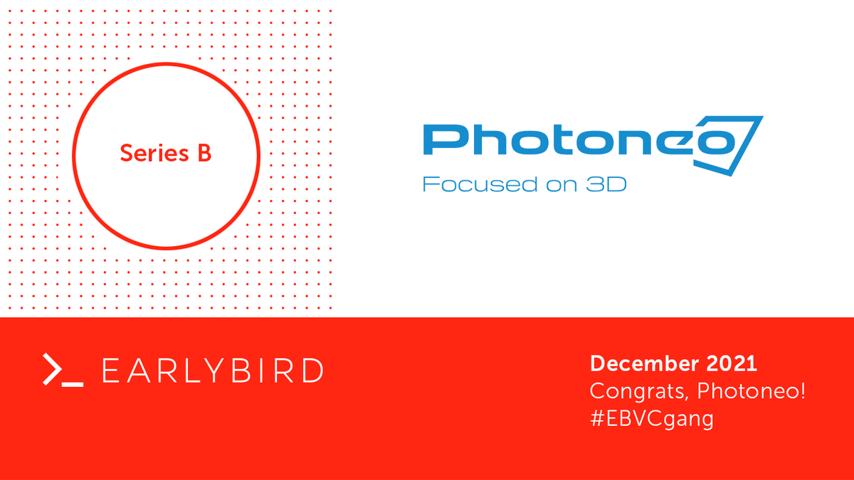 EarlybirdVC's tweet photo. E-commerce is 💥. @Photoneo closes a fulfillment sector gap + helps e-commerce companies maintain commitments &amp; stay competitive.⚡️

Congrats on a $21 m Series B accelerating 3D sensor business &amp; enabling expansion of BRIGHTPICK! 

👀 @sensorpunk/@tech_eu: https://t.co/JfgSjRjwY5 https://t.co/r16tpjn04l