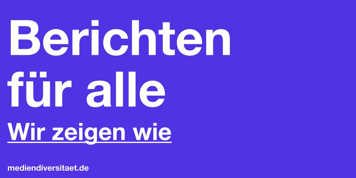 NDMedienmacher's tweet photo. Vielfalt bringt: Neue Themen, Perspektiven und Geschichten statt der ewig gleichen Klischees. Unseren überarbeiteten Diversityguide mit Best-Practice-Beispielen, Tipps & Tools, Diversity-Checklisten & vielem mehr gibts jetzt hier: https://t.co/rlBX4DZoRw https://t.co/IccvhOMgRa