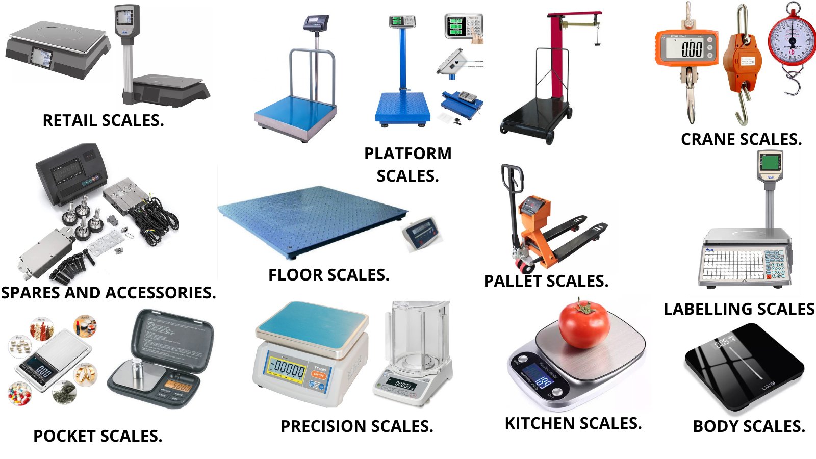 Different Types of Weighing Scales