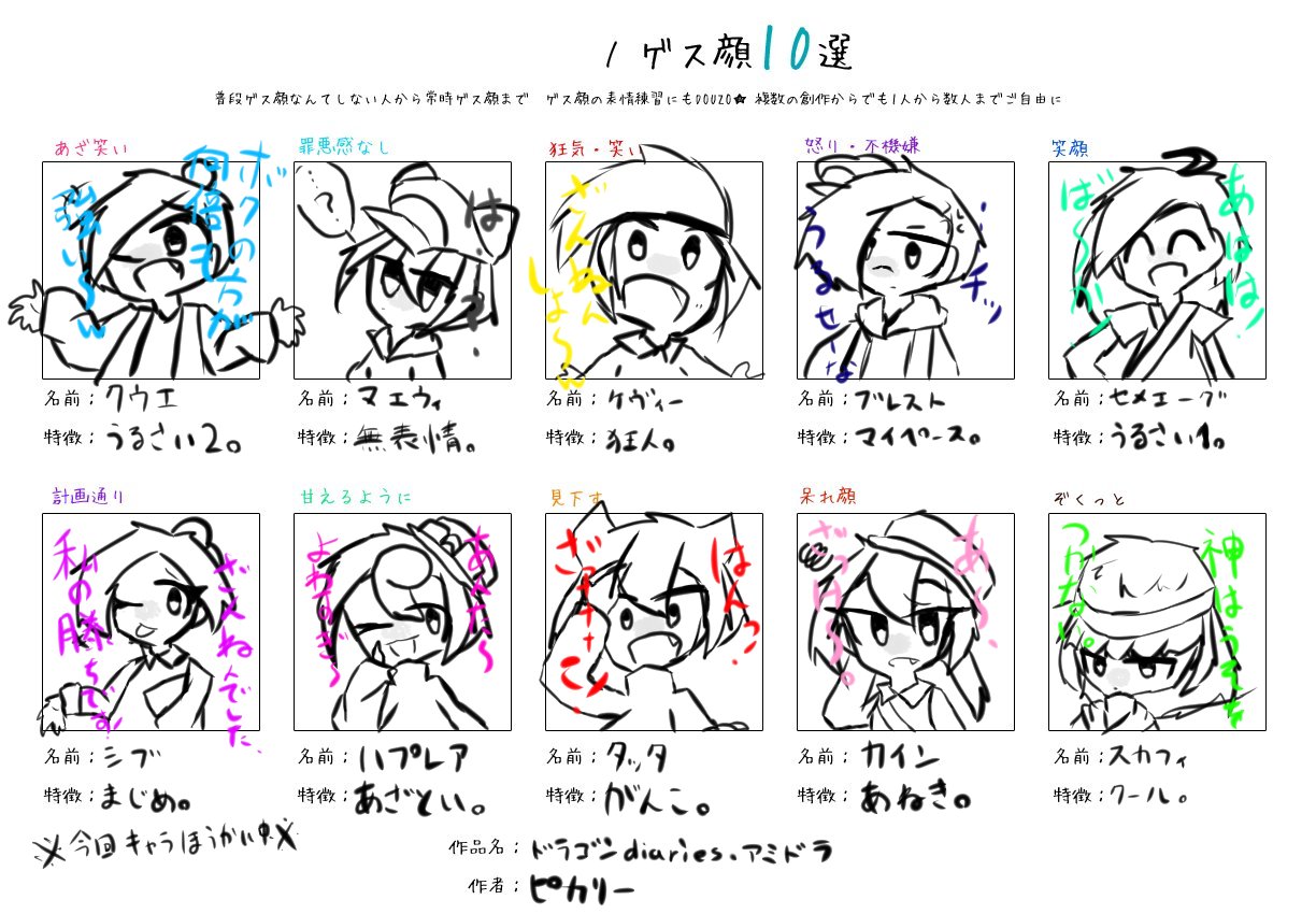 創作ゲス顔10選 Twitter Search Twitter