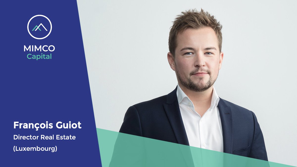 MimcoCapital's tweet photo. [NOMINATION] 🎖👱🏻‍♂️💼 @MIMCOCapital structure son pôle immobilier au #Luxembourg et nomme François Guiot à la fonction de Director Real Estate pour accompagner son expansion au Grand-Duché. François,  bienvenue !🤝➡️ https://t.co/o1jQyvjWQt 
#talent #assetmanagement #realestate https://t.co/Rhbp9HvpTL