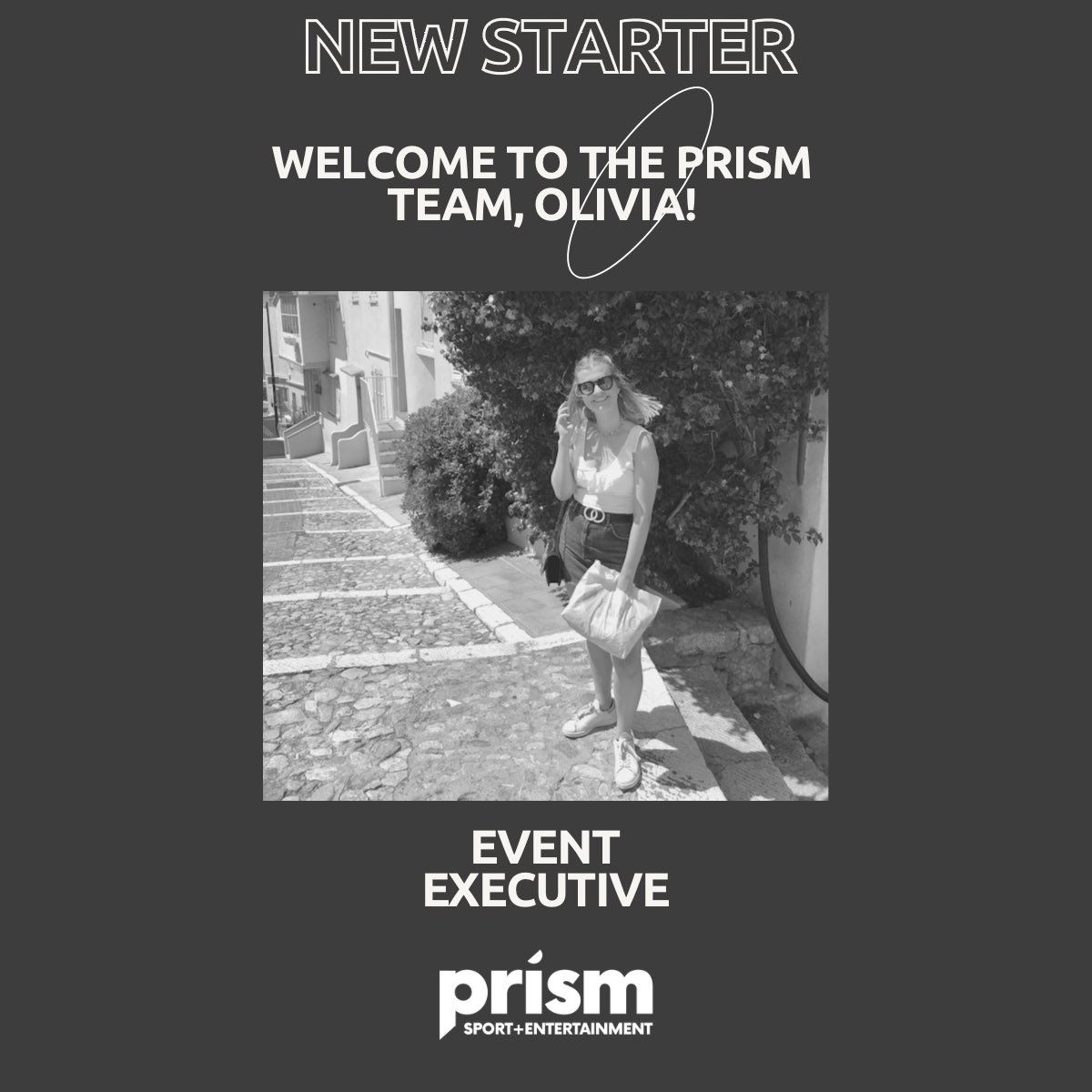 We'd like to welcome Olivia to Prism!
 
Liv has organised multiple fundraising and large-scale events during her time at university and has recently transferred these skills as she joins our Experiential team.
 
#PrismTeam #TeamTuesday #NewStarter.
