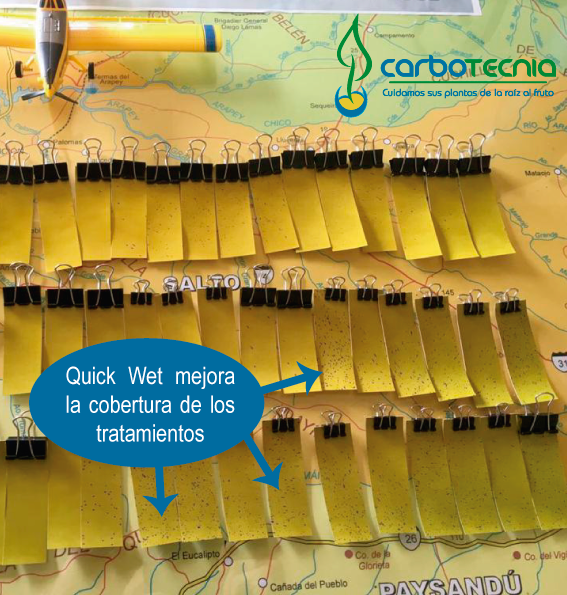 Carbotecnia1's tweet photo. Walter, de #Uruguay , nos envía esta foto de su análisis de cobertura de Quick Wet.
Coadyudante complejo multifunción: mojante, antievaporante, tensioactivo.
https://t.co/YlfV6ks0hs
#carbotecnia #quickwet #agricultura https://t.co/7C01kyT3EE