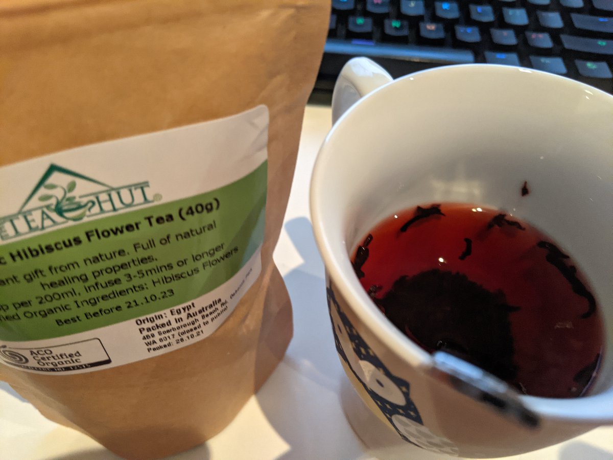 EthereumAnd's tweet photo. vibing with a hint of blackcurrants @hibiscus_dao https://t.co/OIE17eCVBn