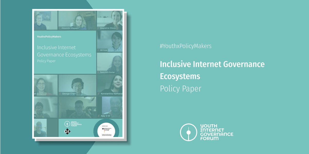 After meeting with @LiviaWalpen and <a href="/KPateontheHill/">Kim Pate</a>, our #YouthxPolicyMakers ambassadors are sharing their reflections on #DigitalInclusion, #multistakeholder frameworks &amp; more👏Read the first policy paper for #IGF2021 on inclusive #InternetGovernance👇t1p.de/t38k