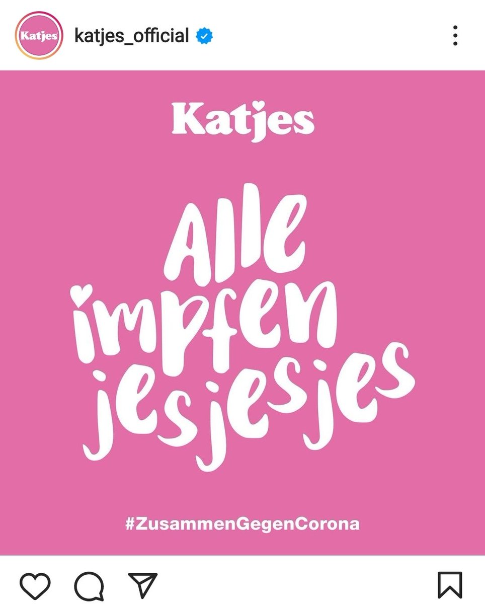 infoluencer's tweet photo. 150 Unternehmen rufen in einer gemeinsamen Kampagne zum Impfen auf und ändern ihre Markenclaims.
Hashtag:
#ZusammenGegenCorona 

Spoiler:
Die BILD, die ja ziemlich gegen einige Massnahmen gewettert hat, ist Medienpartner.
Uhm, ok. https://t.co/epmDWICnJn